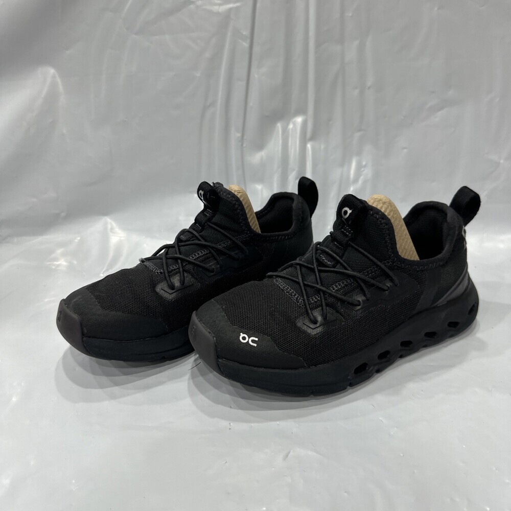 On Cloudleap 3KE30020106 Sneaker Kids US 11K Black Low Top Running Shoes EBS1325